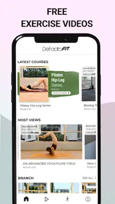 DeFactoFIT Fitness android App screenshot 9